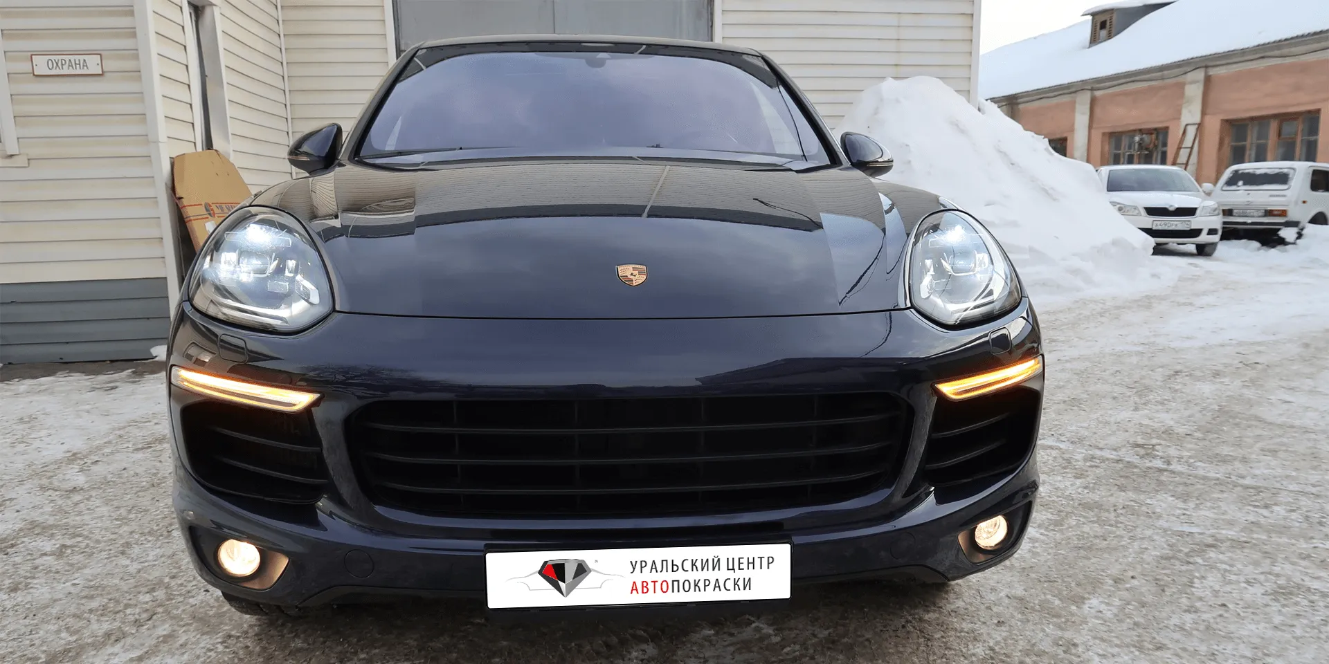 Ремонт кузова автомобиля Porsche Cayenne